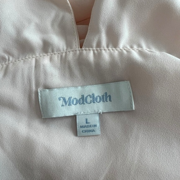 ModCloth - NWT Wrapped in Rapture Flowy Boho Bridesmaids Wedding Maxi Dress Sz L - Picture 11 of 14